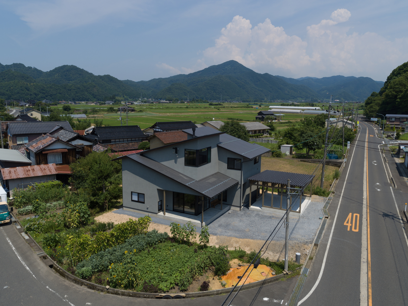 八頭町の住宅