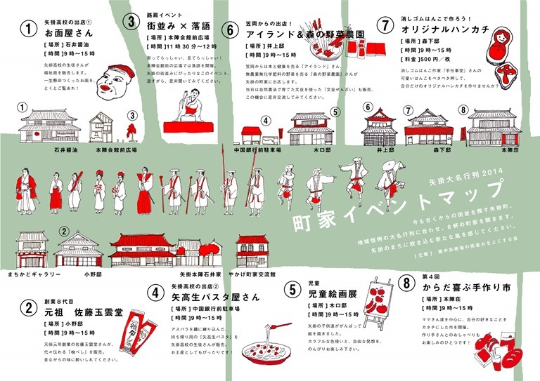 矢掛大名行列2014 町家イベント